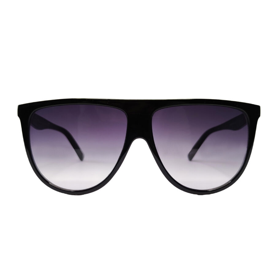 GLAMI  okulary przeciwsłoneczne damskie czarne oversize pilotki theblogshop blog shop