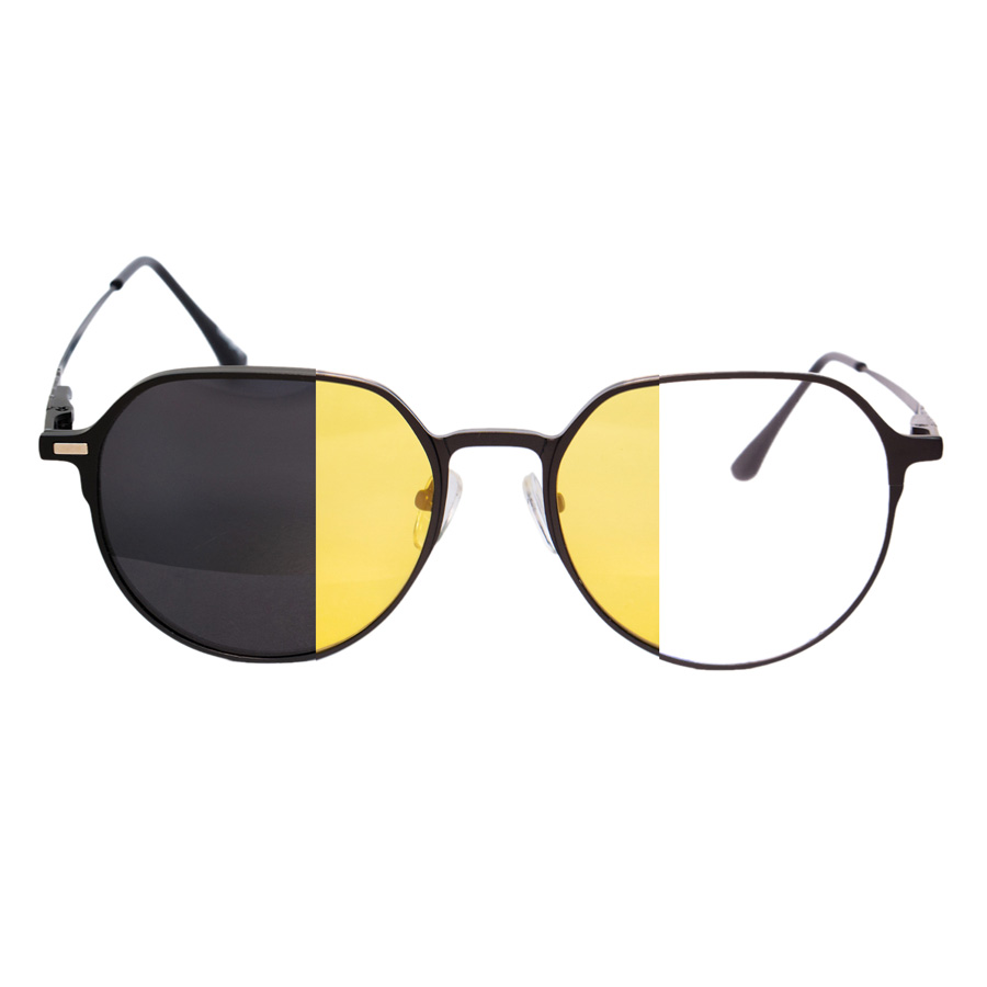 WEZO / czarny / + nakładka polaryzacyjna Clip-on 3w1