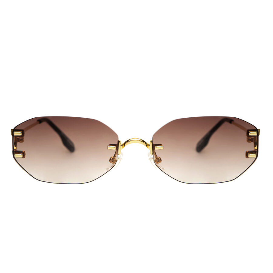 FIKA / brązowy / złoty