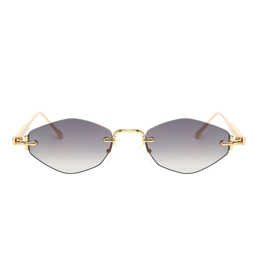 AVIO / szaro-fioletowy / złoty