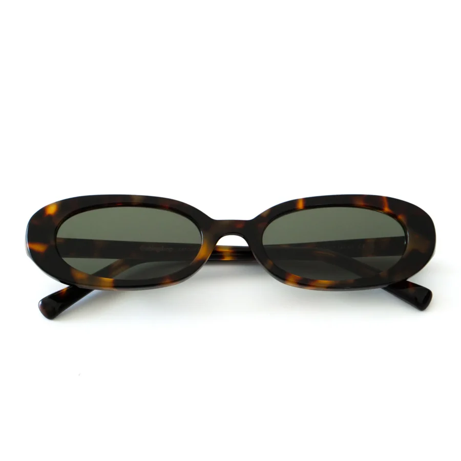 Okulary przeciwsłoneczne typu owalne <br> BELLA ROSA Havana - kolekcja acetate