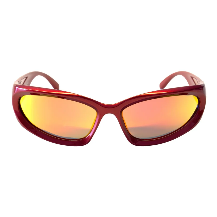 GOSH Czerwony fire <br> okulary przeciwsłoneczne polaryzacyjne sportowe